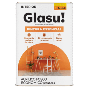 Tinta Glasu! Pintura Essencial: Acrílico Fosco