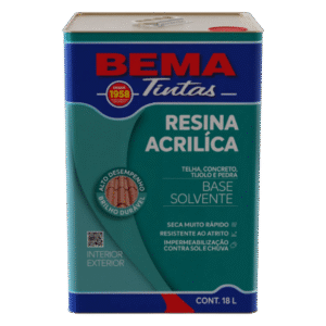 Resina Acrílica BEMA Tintas